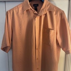 Mens Clairborne Short Sleeved Button Down shirt - XL